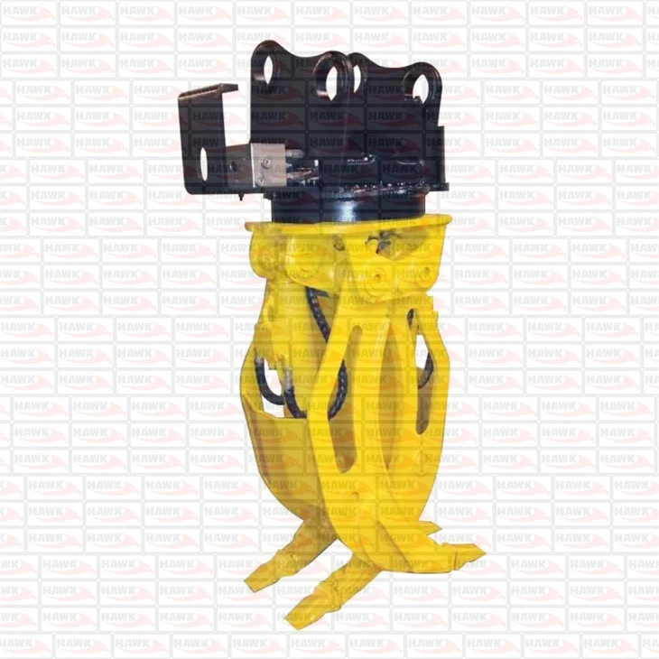 Heavy Duty Excavator Attachment Hydraulic Steel Grapple