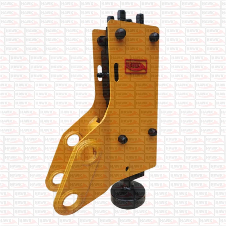 Skid Steer Attachment Hydraulic Fence Driver Hammer