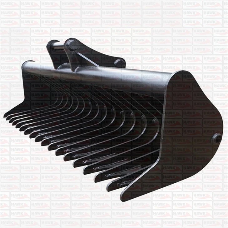 5-10 Tonne Excavator Land Rake Bucket