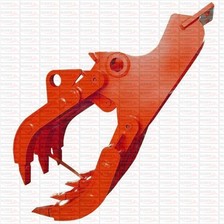Mechanical Wood Grapple For 10 Ton Excavator